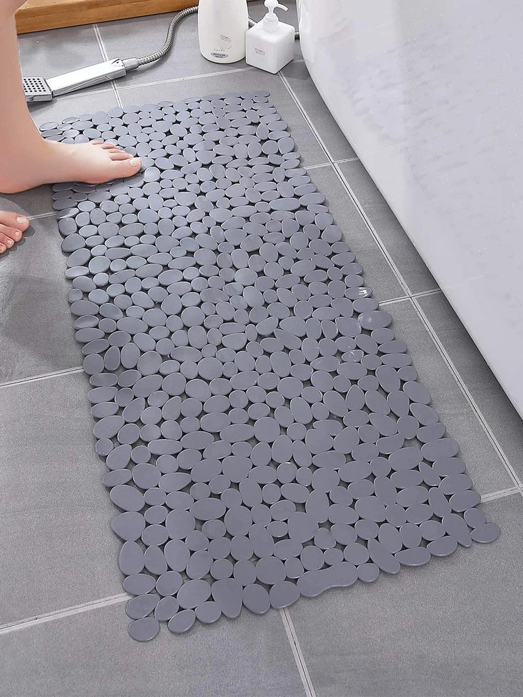 Bathroom Mat Bathtub Bath Mat PVC Large Bathtub Safety Shower Non-slip Bath Mats With Suction Cups Floor Mat