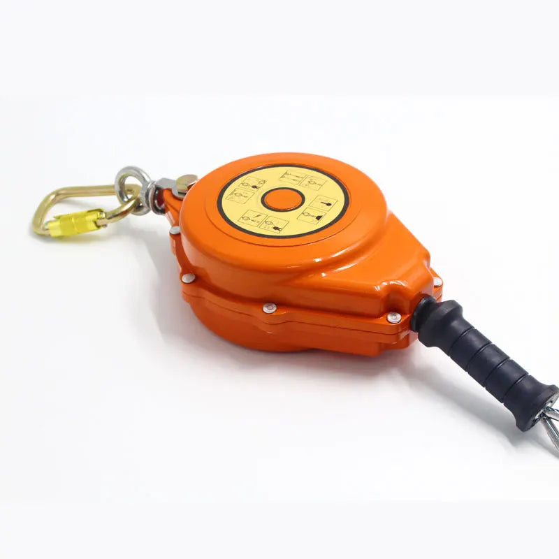 Self Retracting 10m 15m 20m Lifeline Wire Rope Fall Protection Horizontal Safety Catcher Fall Arrester