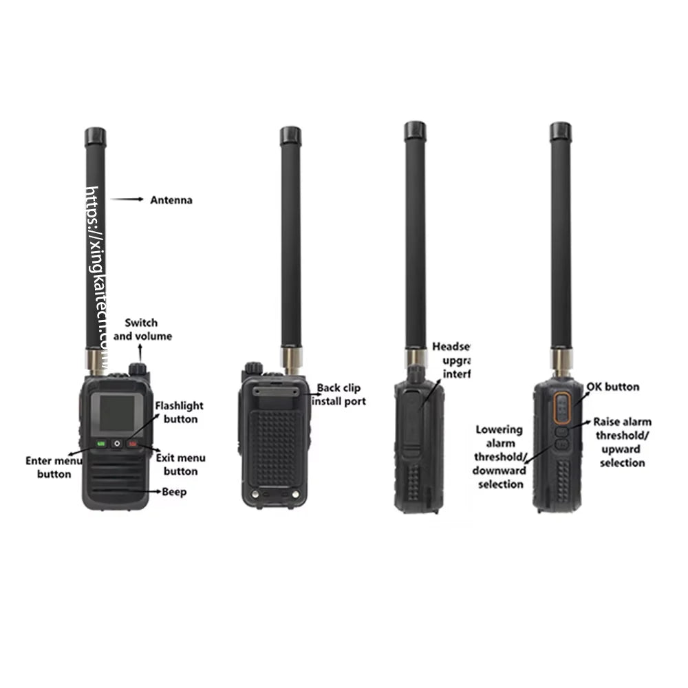 Handheld Drone Detection Early Warning Defence System UAV FPV RF Autel Mavic 3 Counter Anti-Drone Signal Detector Device