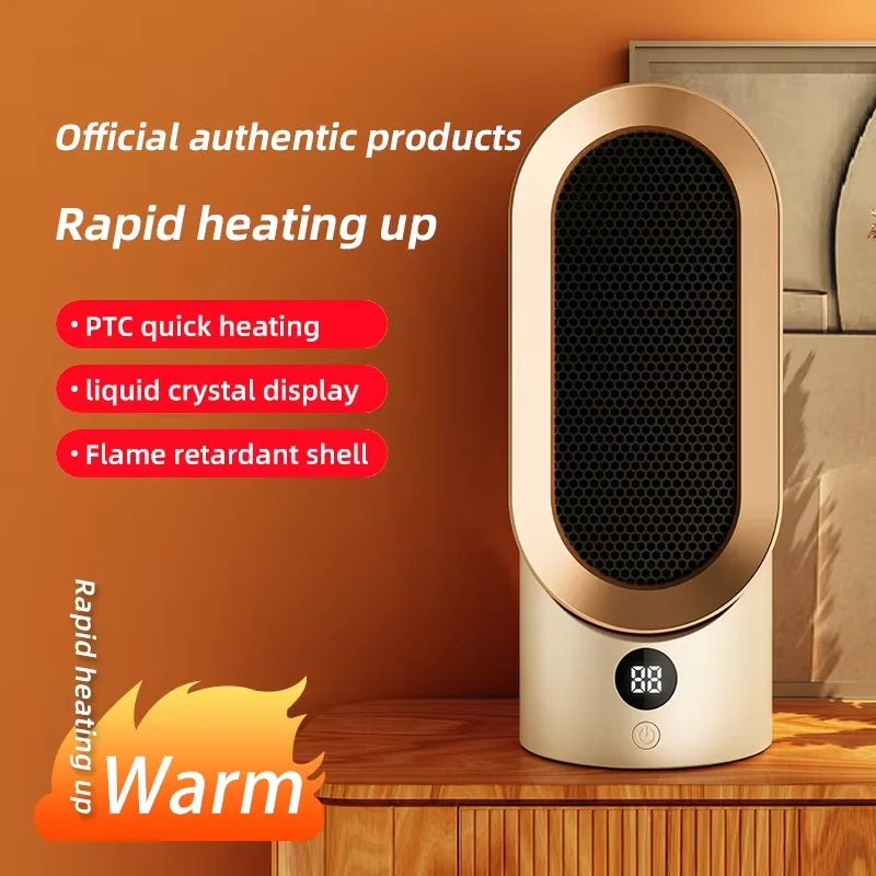 Desktop bedroom electric heater, office small heater, household heater, heating artifact, indoor heater