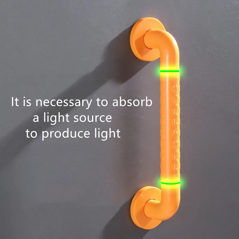 Bathroom Safety Handle with Anti-slip granules Sturdy Shower Grab Bar Toilet Bathtub Stairway Handrail Anti-Slip Grip Disabled