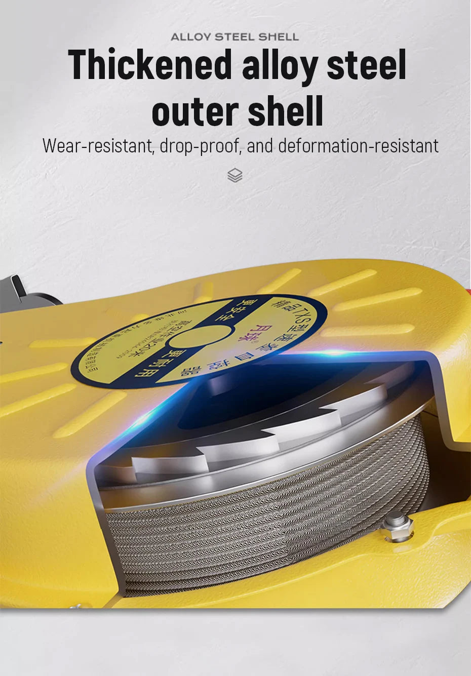 Fall Protection Device Retractable Fall Arrester for Workers Industrial Self Retracting Safety Lifeline for Climbing and Repair