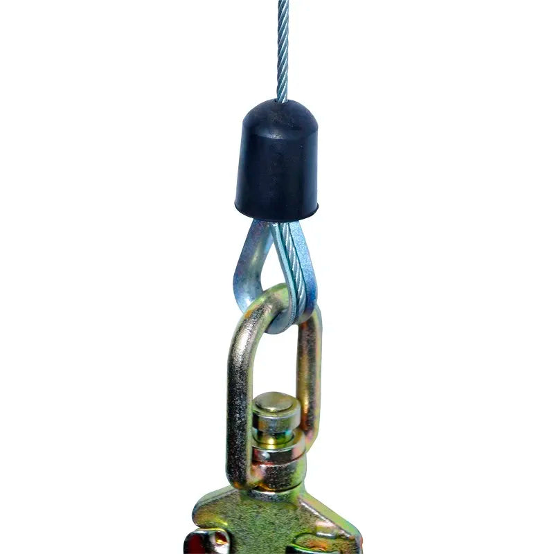 Self Retracting 10m 15m 20m Lifeline Wire Rope Fall Protection Horizontal Safety Catcher Fall Arrester