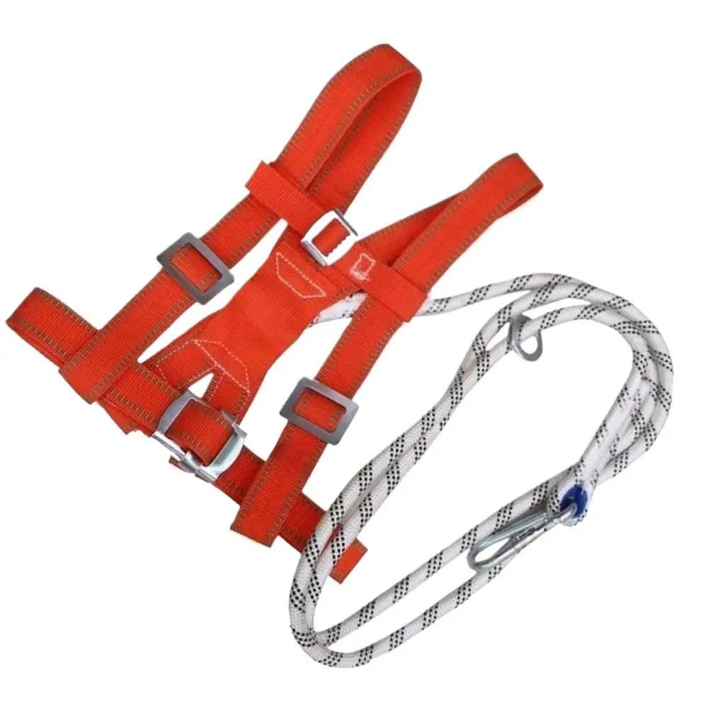 Fall Protection Harness Adjustable Security Equipment Safety Harness Fall Protection for Men Beginners Professionals Window