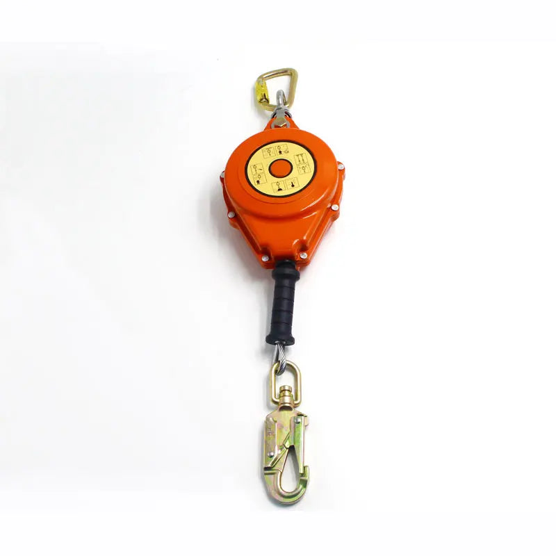 Self Retracting 10m 15m 20m Lifeline Wire Rope Fall Protection Horizontal Safety Catcher Fall Arrester