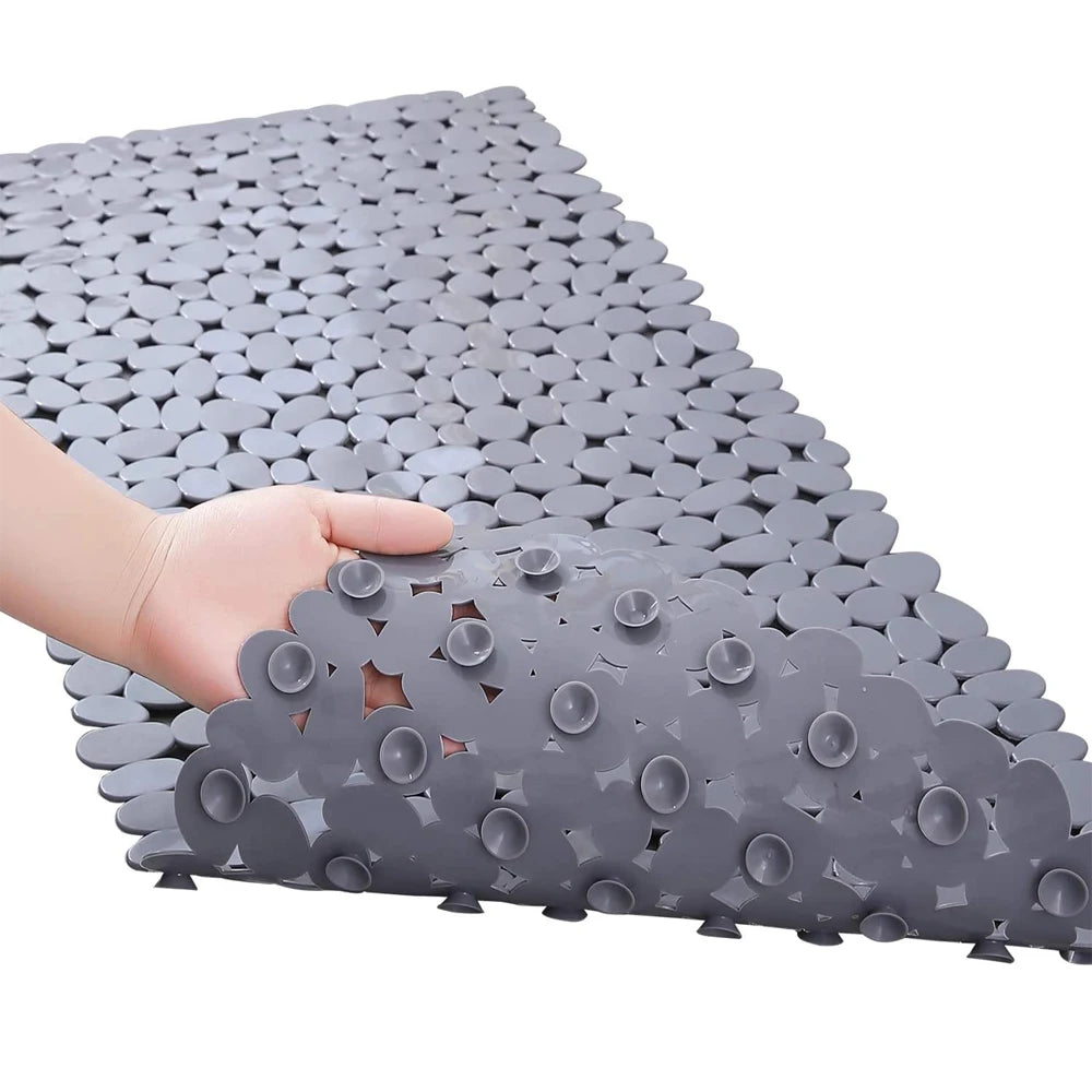 Bathroom Mat Bathtub Bath Mat PVC Large Bathtub Safety Shower Non-slip Bath Mats With Suction Cups Floor Mat