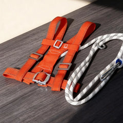 Fall Protection Harness Adjustable Security Equipment Safety Harness Fall Protection for Men Beginners Professionals Window