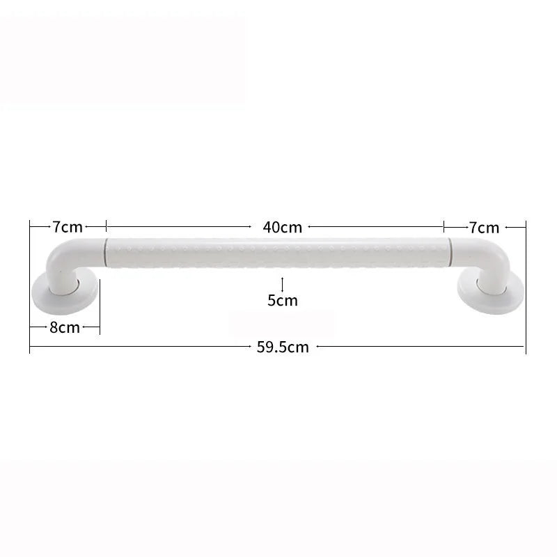 Bathroom Safety Handle with Anti-slip granules Sturdy Shower Grab Bar Toilet Bathtub Stairway Handrail Anti-Slip Grip Disabled