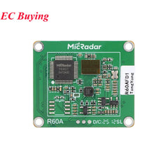 R60AFD1 60G Falling Alarm Radar Module Fall Detected Millimeter Wave Radar Sensor MICRADAR Support 4G WIFI Zigbee 485