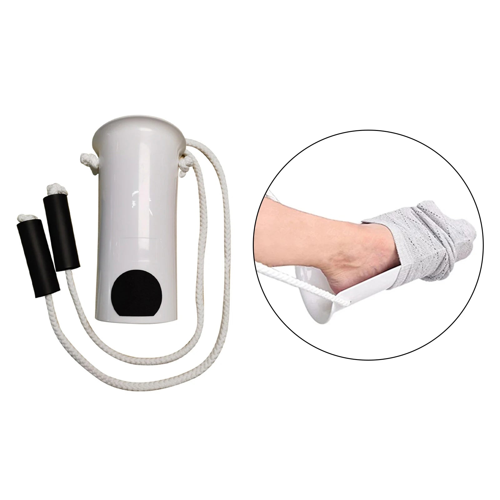 Sock Aid Kit Portable Accs Easy on Off Putting on Mobility Aids for Disabled Elderly Patient Handicapped