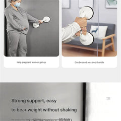 Bathroom handrail railing elderly toilet non-slip safety handle elderly household toilet punch-free suction cup handle