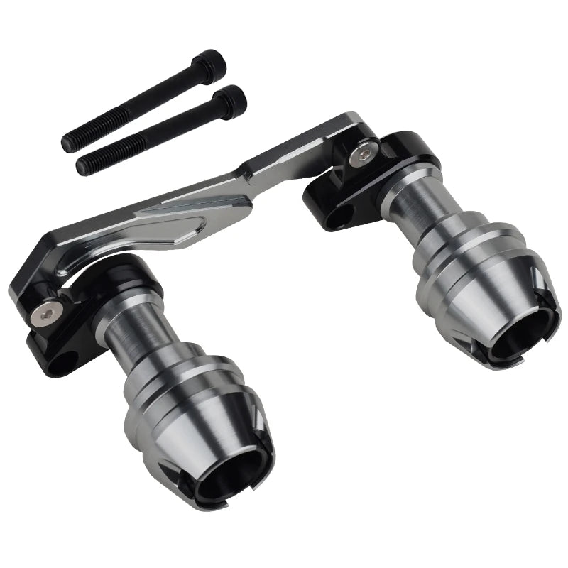 Motorcycle Front And Rear Wheel Anti-Falling Ball  For SUZUKI HAOJUE UHR150 UHR125  Exhaust Pipe Falling Protection Accessories