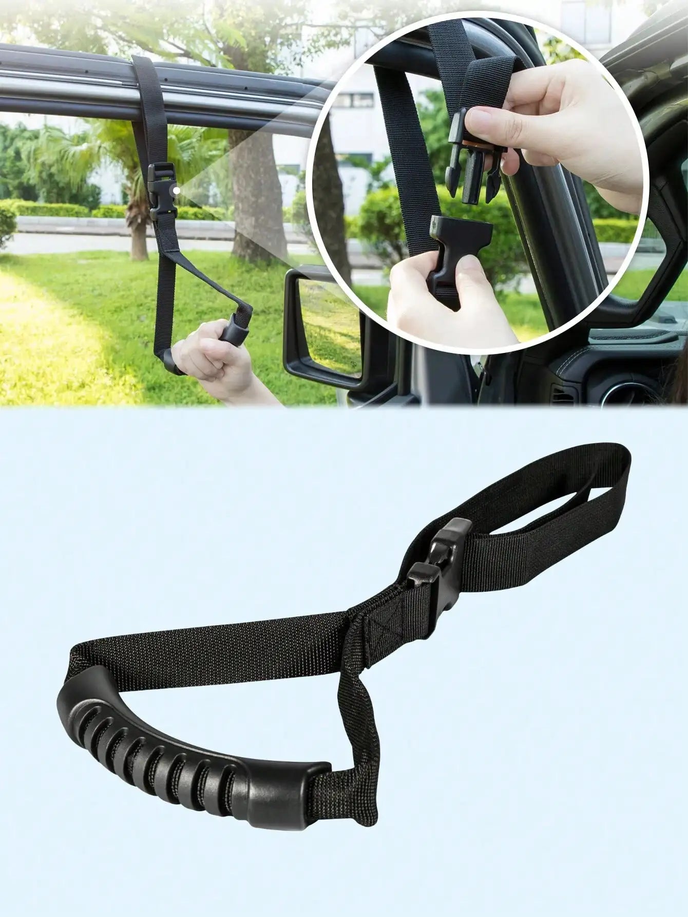 Car Door Assist Handle – A Mobility Aid Specifically Designed for Seniors, Pregnant Women, and People with Limited Mobility