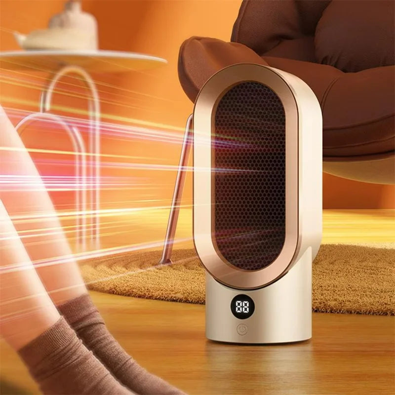 Desktop bedroom electric heater, office small heater, household heater, heating artifact, indoor heater