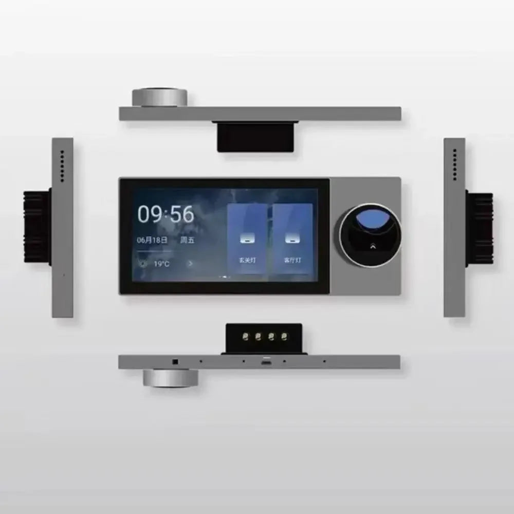 Smart Home Devices 6 Inch knx Multi-functional Touch Screen Control Panel Central Controller for  Scenes Switch