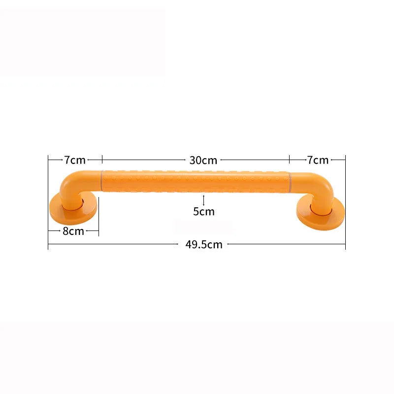 Bathroom Safety Handle with Anti-slip granules Sturdy Shower Grab Bar Toilet Bathtub Stairway Handrail Anti-Slip Grip Disabled