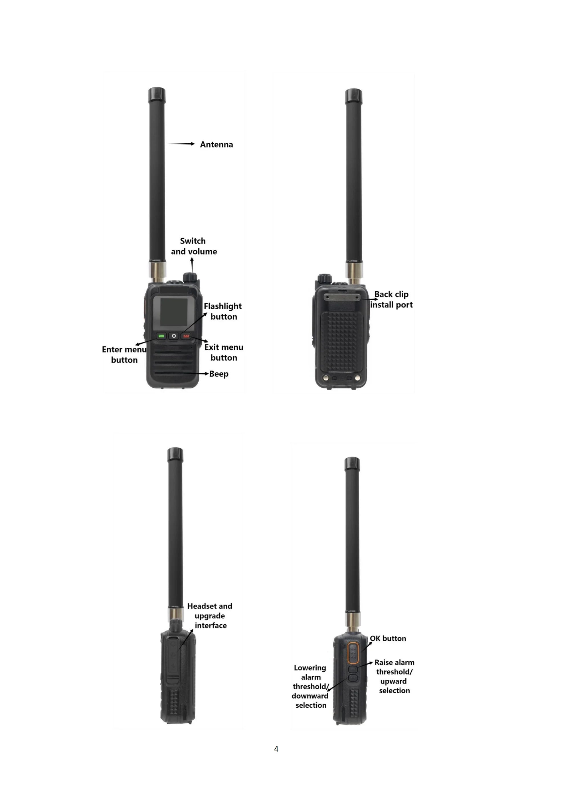 Handheld Drone Detection Early Warning Defence System UAV FPV RF Autel Mavic 3 Counter Anti-Drone Signal Detector Device