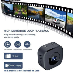 Security Camera HD Mini Full Color Night Vision High Definition WiFi Monitor Waterproof Motion Detect Surveillance Smart Home