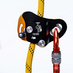 Rock Climb Asending & Descending Safety Equipment Ascender Removable Rope Gripper Automatic Lock Anti Fall Protctive Gear