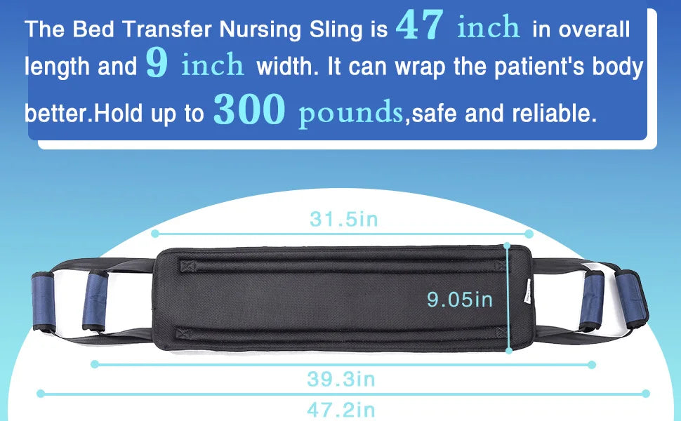 Disabled People Bed Rest Turning Over Assisted Mobility LiftingTransfer Belt for The Elderly Rehabilitation and Nursing Care