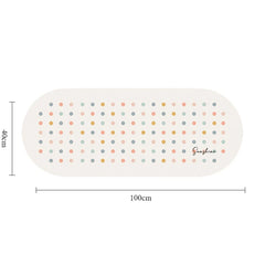 Bathroom Floor Mat Non-slip Mat Shower Room Anti-drop Foot Mat Household Massage Suction Cup Mat Bathroom Carpet