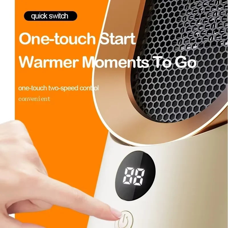 Desktop bedroom electric heater, office small heater, household heater, heating artifact, indoor heater