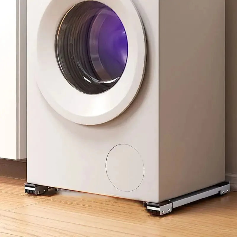 800lbs capacity appliance moving base adjustable height 24 silent wheels locking system extendable support for fridge washer