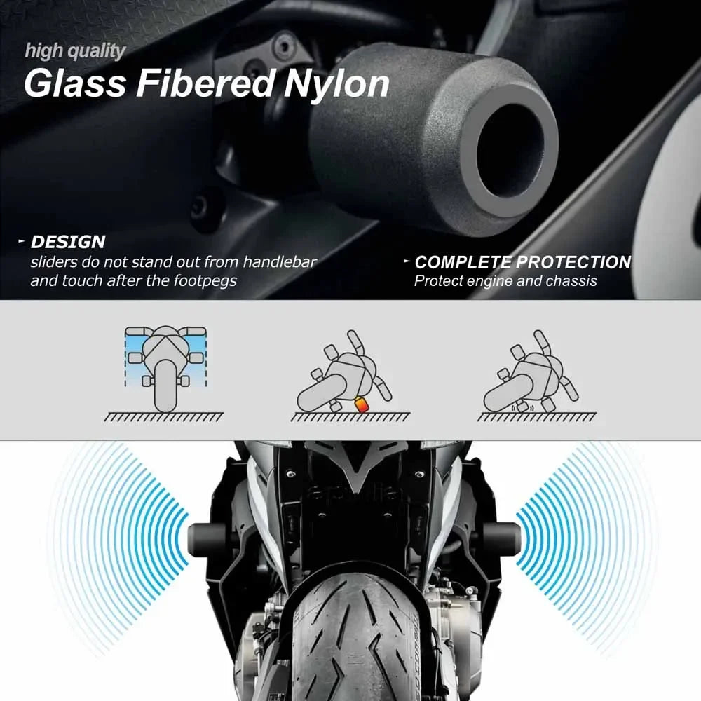 Fall Protection Frame for Ducati 959 1199 1299 1199S Panigale R/S Superleggera Motorcycle, Sliding Fairing, Shock Protection