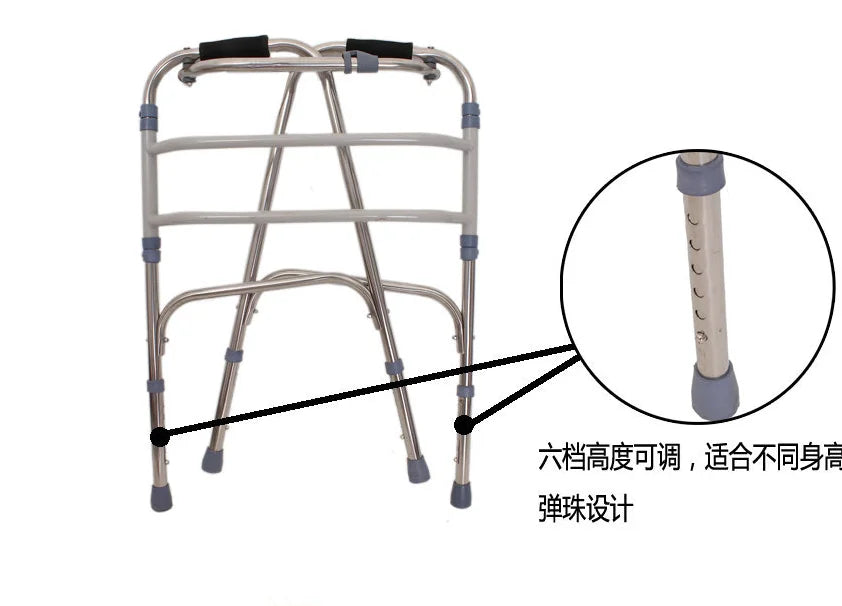 Folding Mobility Frame Walker Walking Aids for Adults