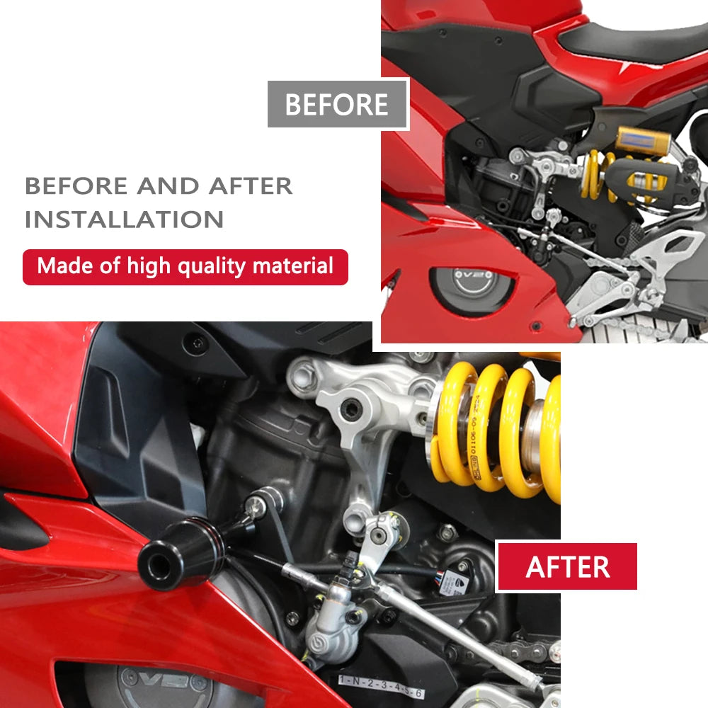 Falling Protection Engine Frame Slider Crash Pad Fairing Body Guard Motorcycles Accessories For Ducati PANIGALE V2 S v2s 2025 26