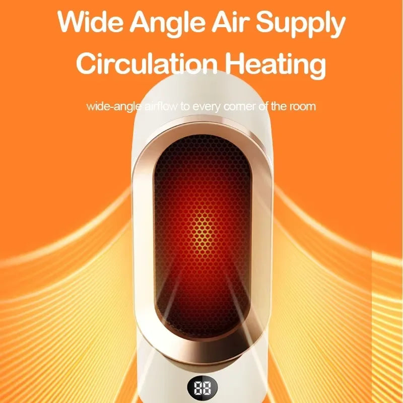Desktop bedroom electric heater, office small heater, household heater, heating artifact, indoor heater