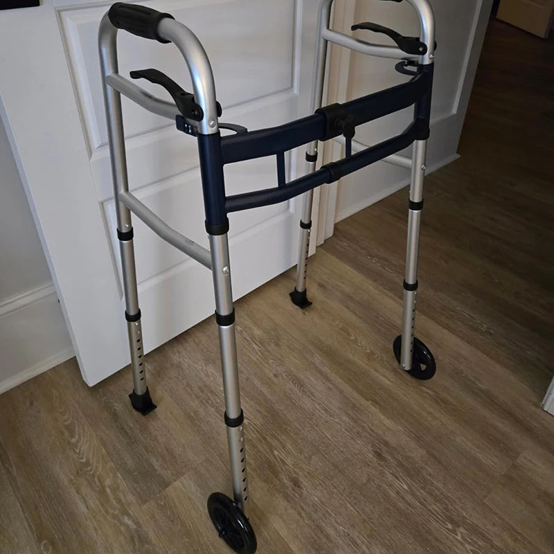 high quality disabled mobility adult walking aids  folding medical patient walker for the elderly