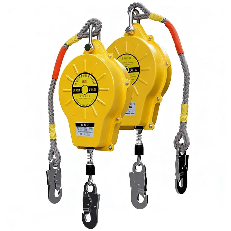 Fall Protection Device Retractable Fall Arrester for Workers Industrial Self Retracting Safety Lifeline for Climbing and Repair