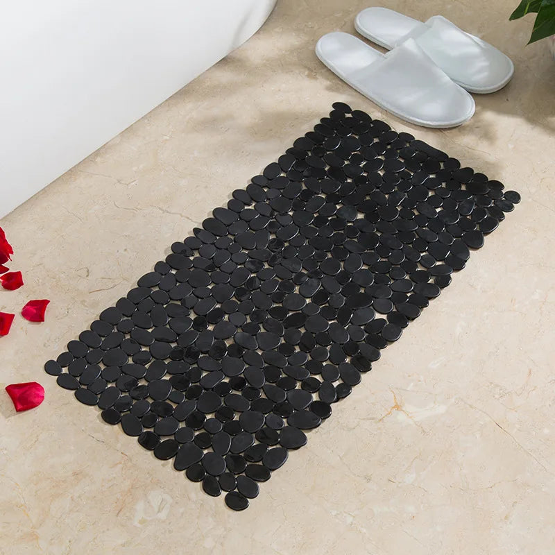 Bathroom Mat Bathtub Bath Mat PVC Large Bathtub Safety Shower Non-slip Bath Mats With Suction Cups Floor Mat
