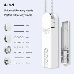 Smart Home curtains with wifi remote Control Electric Automatic Curtain Motor Curtain Opener， Sockets need to be reserved