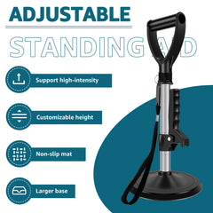 Adjustable Standing Aid Supports Elderly Standing Lift Device Nonslip Mobility Assist Tool For Elderly For Mobile Daily Living