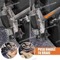 Automotive Manual Devices for Disabled Drivers, Portable Manual Driving Assistance for Disabled Drivers