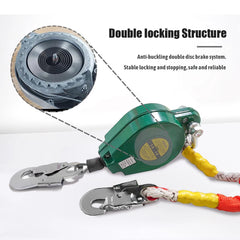 Fall Protection Device Fall Arrester Speed 3m/10m Difference Heavy Duty Cargo Elevator Crane Self-Locking Airborne Fall Arrestor