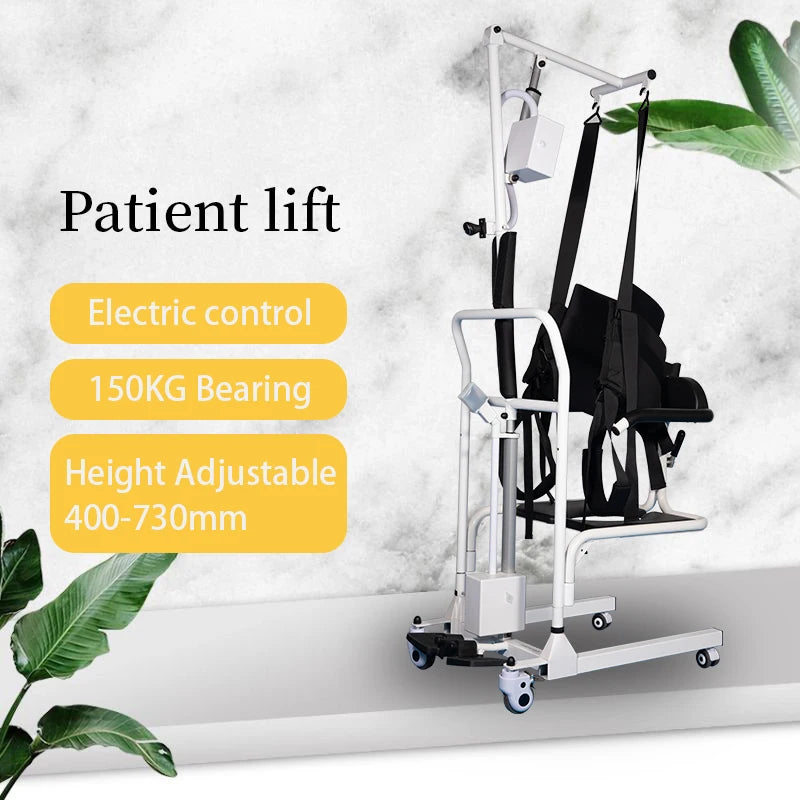 Assistive nursing for elderly/disabled individuals to assist in standing and lifting patient transfer devices