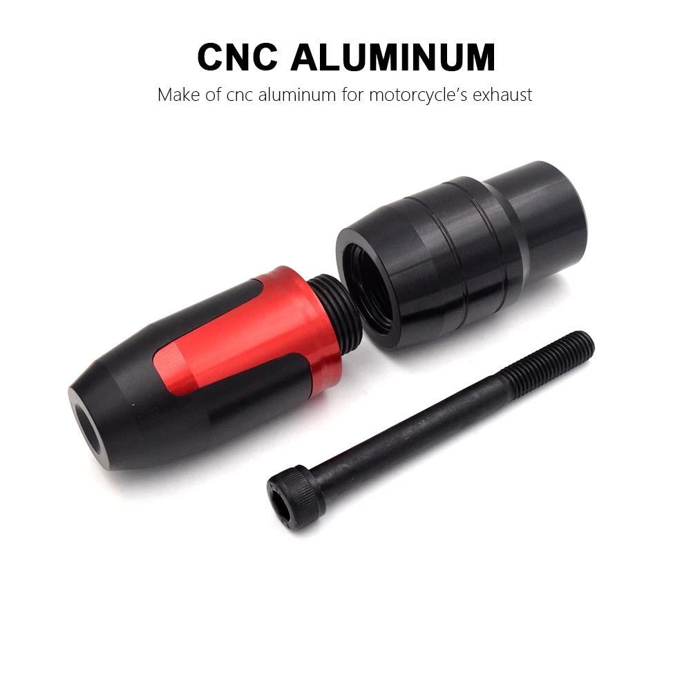 Exhaust Slider Aluminum Falling Protection for Honda VTR 1000 Firestorm SP1 SP2 VTR 250 Accessories Motorcycle Crash Protectors